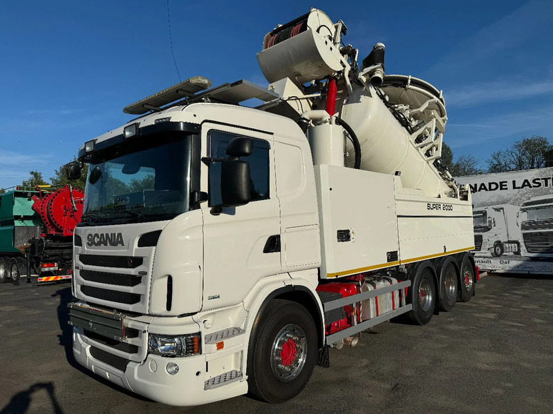 Scania R480 Combi, Wiedemann Super 2000 (16m3) + Recycler, Euro 6, 2013 - Maşină pentru vidanjări: Foto 4 Scania R480 Combi, Wiedemann Super 2000 (16m3) + Recycler, Euro 6, 2013 - Maşină pentru vidanjări: Foto 4
