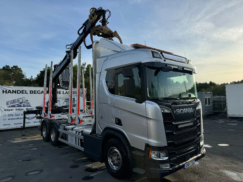 Scania R730 V8 6X4, Retarder,Timber-truck + Kesla, 2020 - Camion forestier, Camion cu macara: Foto 1 Scania R730 V8 6X4, Retarder,Timber-truck + Kesla, 2020 - Camion forestier, Camion cu macara: Foto 1