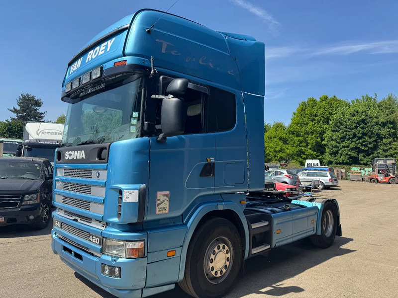 Scania R124-420 BELGIAN TRUCK-AIRCO-RETARDER** - Cap tractor: Foto 1 Scania R124-420 BELGIAN TRUCK-AIRCO-RETARDER** - Cap tractor: Foto 1