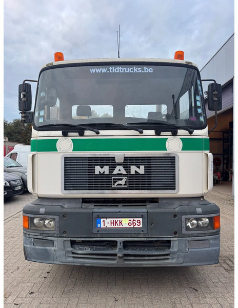 MAN 33.403 **BELGIAN TRUCK-FULL STEEL-MANUAL PUMP** - Camion cu cârlig: Foto 2 MAN 33.403 **BELGIAN TRUCK-FULL STEEL-MANUAL PUMP** - Camion cu cârlig: Foto 2