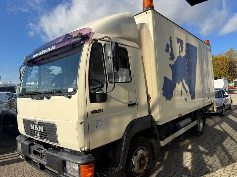 MAN 8.163 **BELGIAN TRUCK-FULL STEEL SUSPENSION** - Camion furgon: Foto 3 MAN 8.163 **BELGIAN TRUCK-FULL STEEL SUSPENSION** - Camion furgon: Foto 3