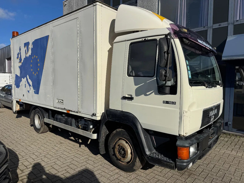 MAN 8.163 **BELGIAN TRUCK-FULL STEEL SUSPENSION** - Camion furgon: Foto 1 MAN 8.163 **BELGIAN TRUCK-FULL STEEL SUSPENSION** - Camion furgon: Foto 1