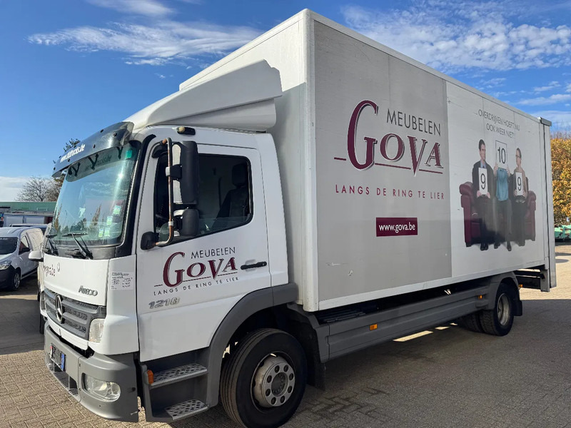 Mercedes-Benz Atego 1218 **BELGIAN TRUCK-REMOVAL LIFT TO 1ST FLOOR-TUV 02/2026** - Camion furgon: Foto 1 Mercedes-Benz Atego 1218 **BELGIAN TRUCK-REMOVAL LIFT TO 1ST FLOOR-TUV 02/2026** - Camion furgon: Foto 1