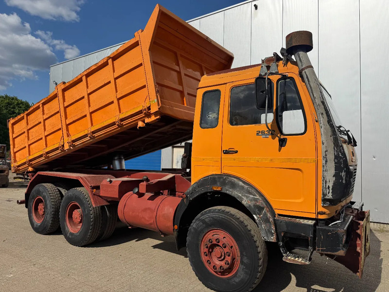 Mercedes-Benz NG 2632 V10 **TIPPER-BENNE-KIPPER-TOPSHAPE** - Camion basculantă: Foto 1 Mercedes-Benz NG 2632 V10 **TIPPER-BENNE-KIPPER-TOPSHAPE** - Camion basculantă: Foto 1