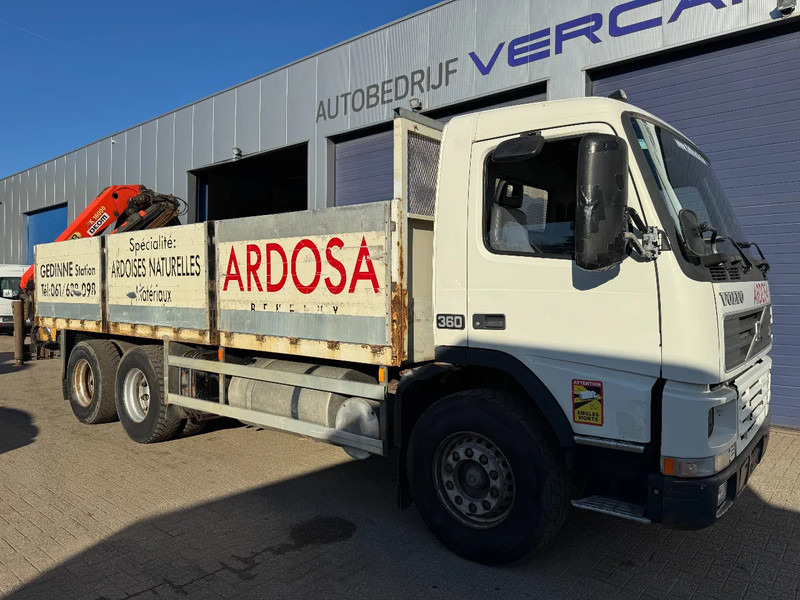 Volvo FM 10.360 **BELGIAN TRUCK-FULL STEEL-PALFINGER PK16000** - Camion platformă, Camion cu macara: Foto 3 Volvo FM 10.360 **BELGIAN TRUCK-FULL STEEL-PALFINGER PK16000** - Camion platformă, Camion cu macara: Foto 3