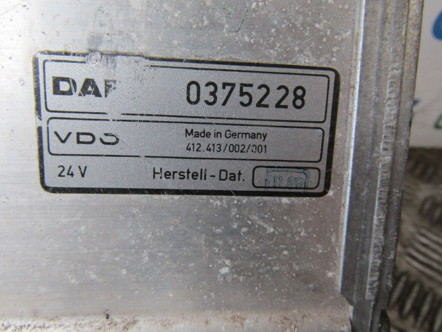 DAF XF 95 EGAS UNIT P/NO 0375228 - Calculator de bord pentru Camion: Foto 2 DAF XF 95 EGAS UNIT P/NO 0375228 - Calculator de bord pentru Camion: Foto 2