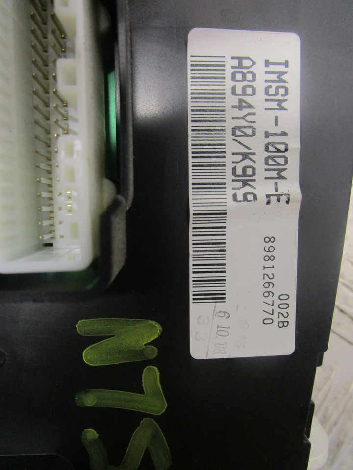 ISUZU N75 4HK1 CLOCK CLUSTER P/NO 8981266770 - Cabină și interior pentru Camion: Foto 2 ISUZU N75 4HK1 CLOCK CLUSTER P/NO 8981266770 - Cabină și interior pentru Camion: Foto 2