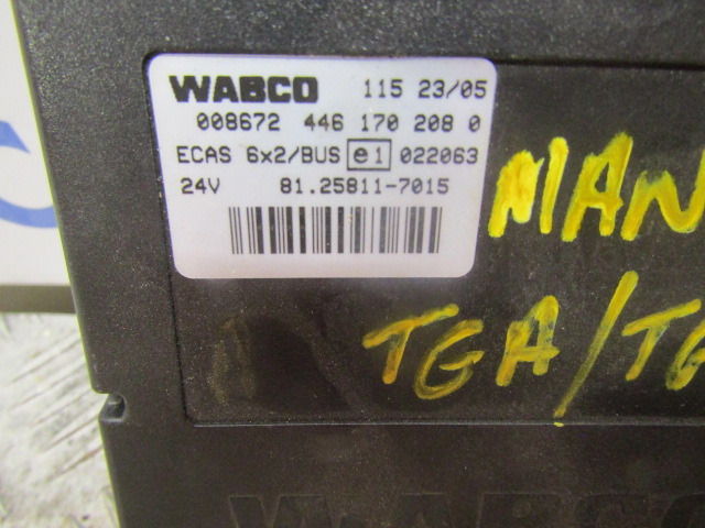 MAN TGS ECAS ECU WABCO P/NO 446 170 2080 MAN P/NO 81.25811.7015 - Calculator de bord pentru Camion: Foto 2 MAN TGS ECAS ECU WABCO P/NO 446 170 2080 MAN P/NO 81.25811.7015 - Calculator de bord pentru Camion: Foto 2
