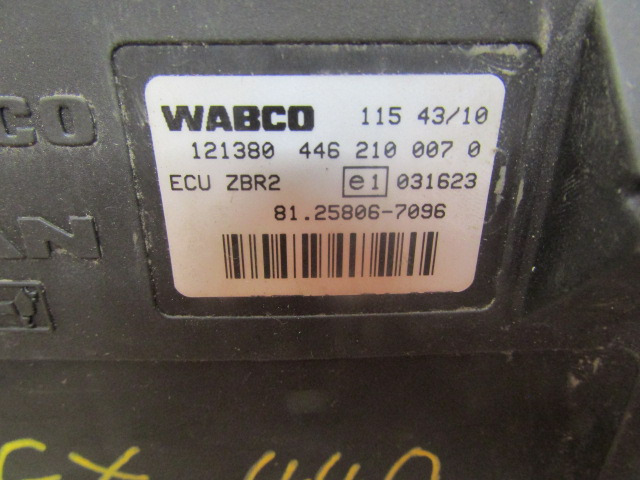 MAN TGX ZBR2 ECU WABCO P/NO 446 210 0070 / MAN P/NO 81.25806.7096 - Calculator de bord pentru Camion: Foto 2 MAN TGX ZBR2 ECU WABCO P/NO 446 210 0070 / MAN P/NO 81.25806.7096 - Calculator de bord pentru Camion: Foto 2