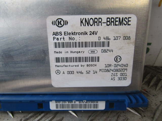 MERCEDES AXOR ABS ECU P/NO A000 446 52 14 - Calculator de bord pentru Camion: Foto 2 MERCEDES AXOR ABS ECU P/NO A000 446 52 14 - Calculator de bord pentru Camion: Foto 2