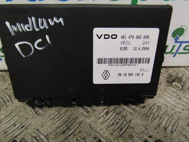 RENAULT MIDLUM VEHICLE BODY ECU P/NO 5010564102B / 461470002008 - Calculator de bord pentru Camion: Foto 1 RENAULT MIDLUM VEHICLE BODY ECU P/NO 5010564102B / 461470002008 - Calculator de bord pentru Camion: Foto 1