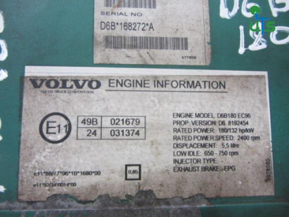 VOLVO FLE 180 ENGINE ECU P/NO D6B 168272A - Calculator de bord pentru Camion: Foto 2 VOLVO FLE 180 ENGINE ECU P/NO D6B 168272A - Calculator de bord pentru Camion: Foto 2