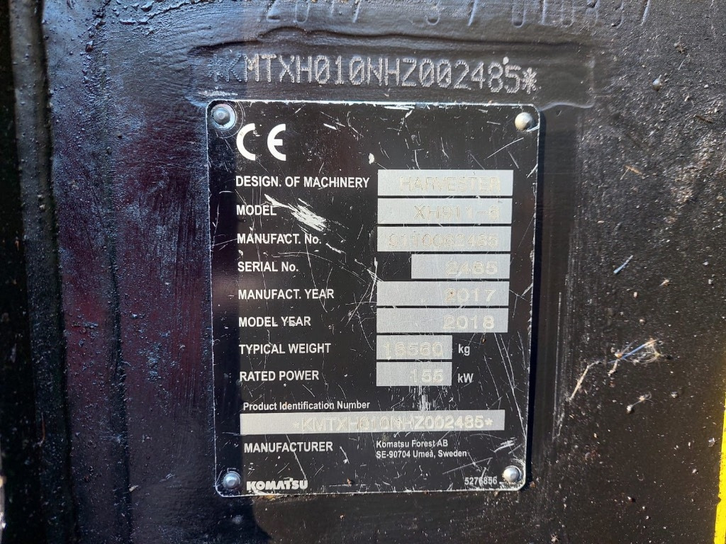 Komatsu 911 - Harvester: Foto 2 Komatsu 911 - Harvester: Foto 2