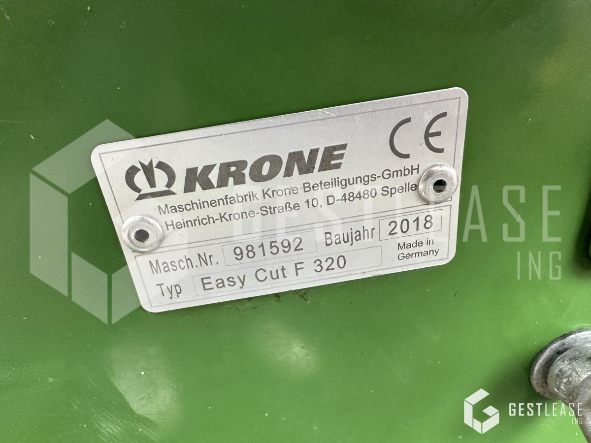 Leasing de Krone EasyCut F320 Krone EasyCut F320: Foto 6
