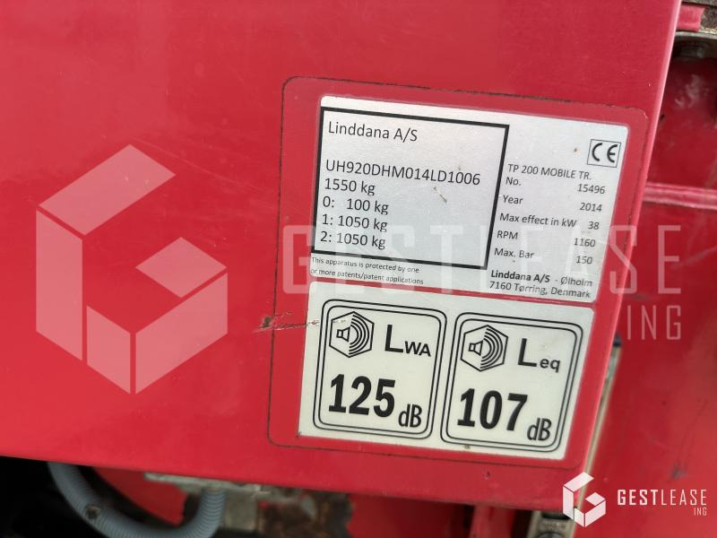 LINDDANA TP200 - Tocător de lemne: Foto 5 LINDDANA TP200 - Tocător de lemne: Foto 5