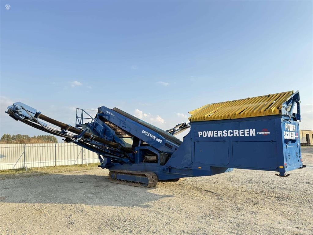Powerscreen Chieftain 600 - Statia de sortare: Foto 1 Powerscreen Chieftain 600 - Statia de sortare: Foto 1