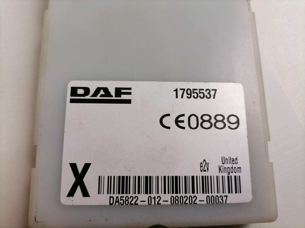 DAF Juhtplokk 1795537 - Piesa universala pentru Camion: Foto 3 DAF Juhtplokk 1795537 - Piesa universala pentru Camion: Foto 3
