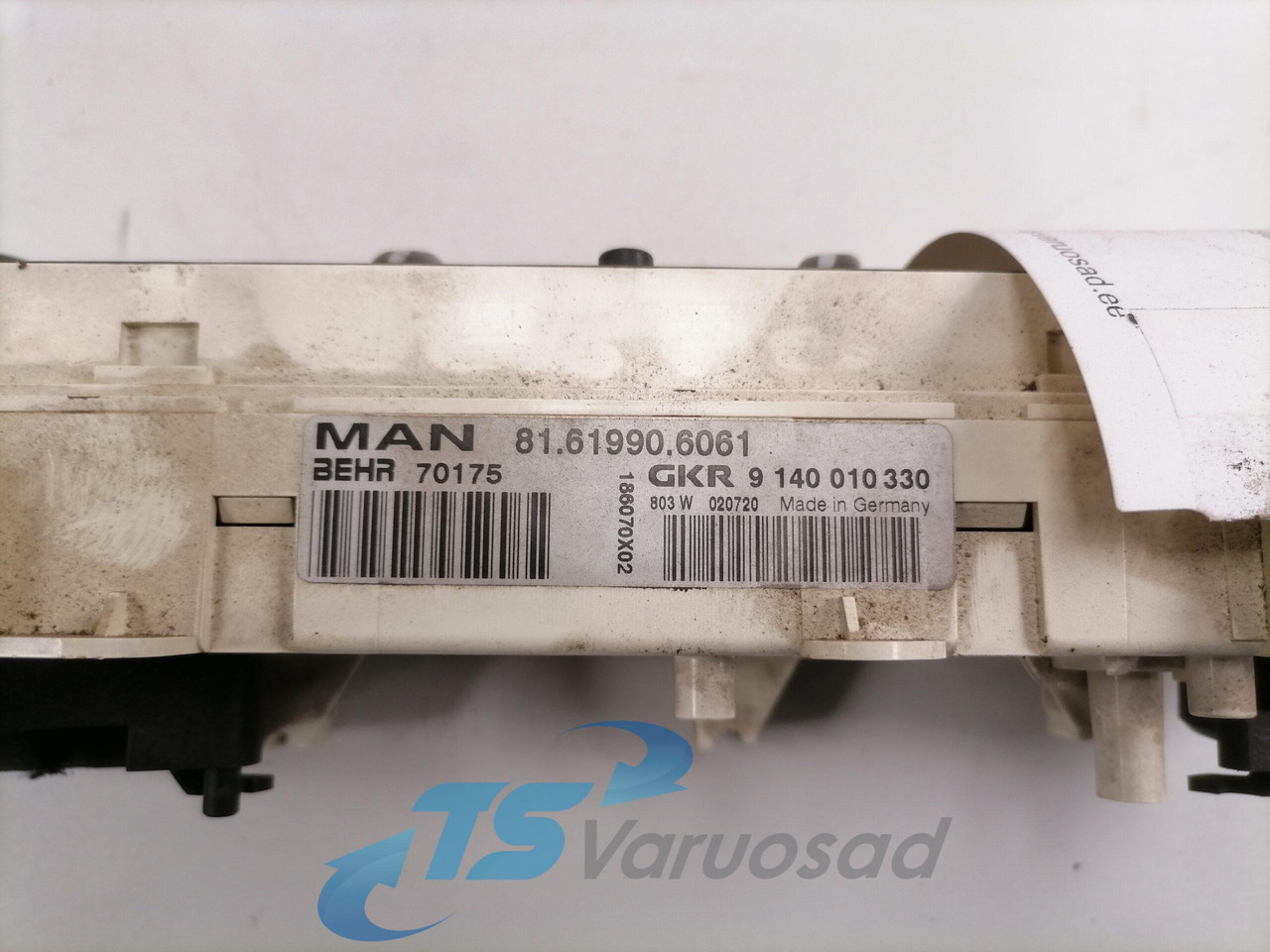 MAN Ecu, CCM 81619906061 - Încălzire/ Ventilație pentru Camion: Foto 4 MAN Ecu, CCM 81619906061 - Încălzire/ Ventilație pentru Camion: Foto 4