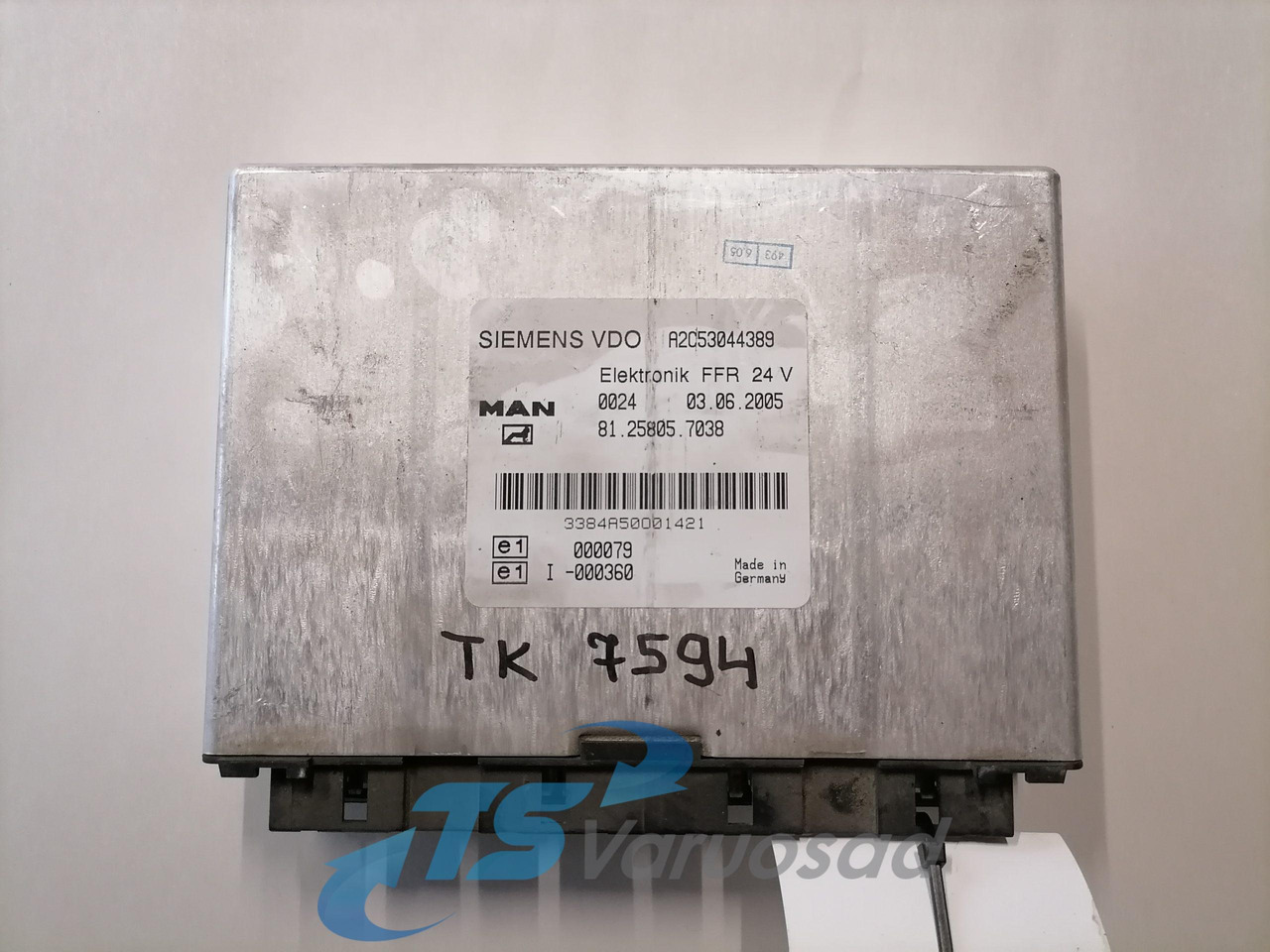 MAN Ecu, FFR 81258057038 - Calculator de bord pentru Camion: Foto 1 MAN Ecu, FFR 81258057038 - Calculator de bord pentru Camion: Foto 1