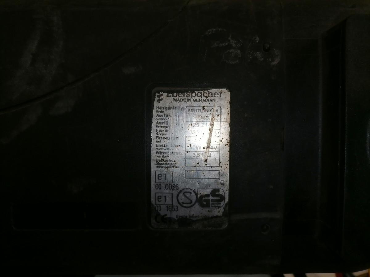 Scania Auxiliary heater Eberspächer - Încălzire/ Ventilație pentru Camion: Foto 3 Scania Auxiliary heater Eberspächer - Încălzire/ Ventilație pentru Camion: Foto 3