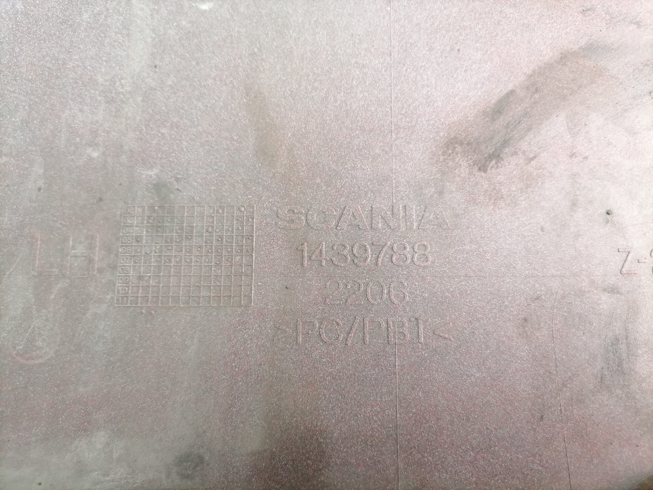 Colțul barei de protecție pentru Camion Scania Bumper cover 1439788: Foto 6