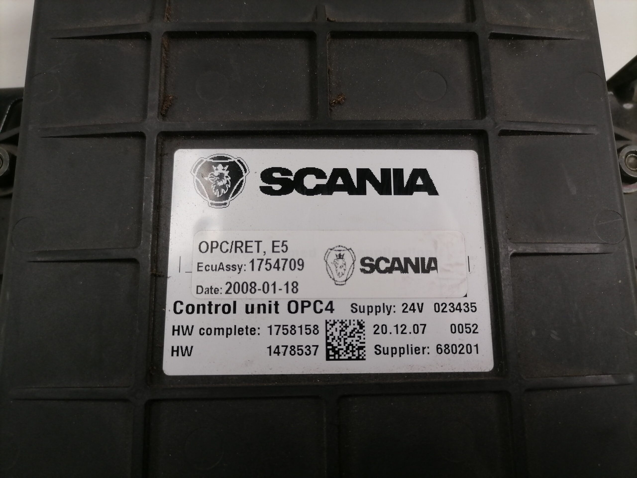 Scania Ecu, GMS OPC4 1754709 - Calculator de bord pentru Camion: Foto 3 Scania Ecu, GMS OPC4 1754709 - Calculator de bord pentru Camion: Foto 3