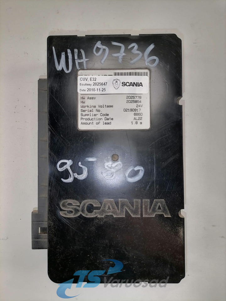 Scania Ecu, VIS 2025647 - Calculator de bord pentru Camion: Foto 2 Scania Ecu, VIS 2025647 - Calculator de bord pentru Camion: Foto 2