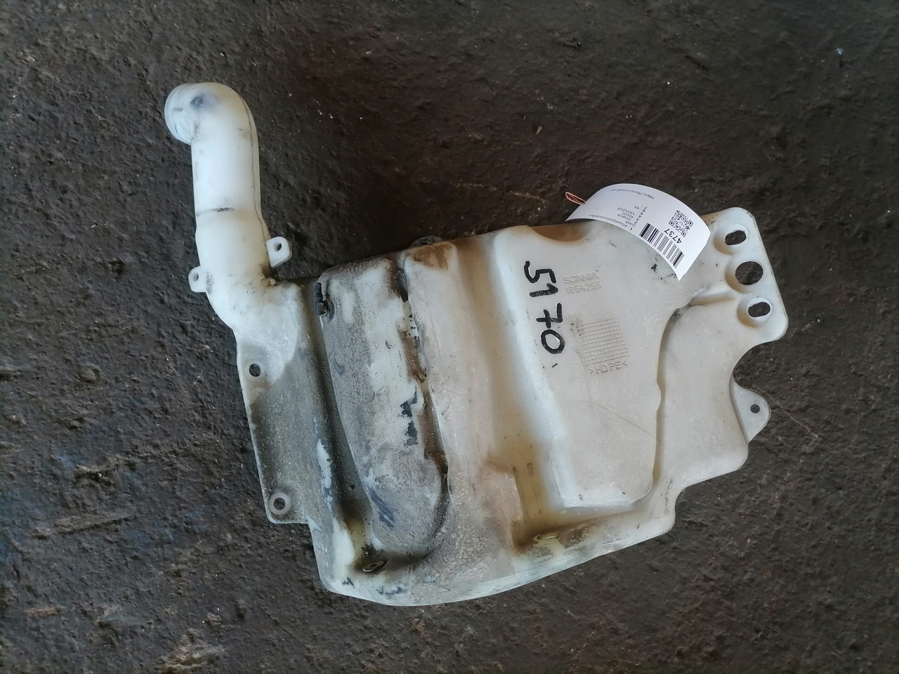 Scania Windscreen washer fluid tank 1854255 - Ștergător pentru Camion: Foto 2 Scania Windscreen washer fluid tank 1854255 - Ștergător pentru Camion: Foto 2