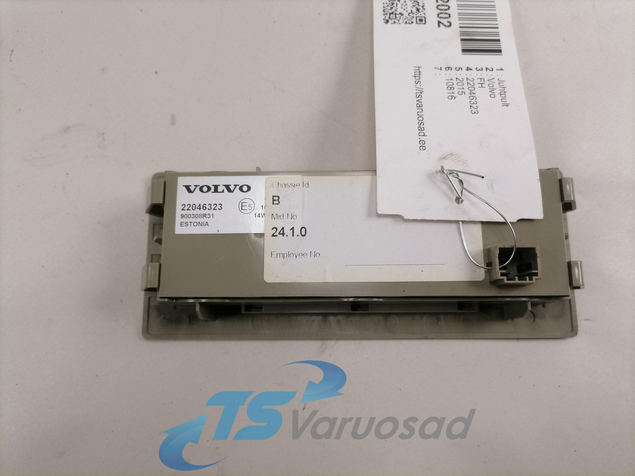 Volvo Juhtpult 22046323 - Sistem electric pentru Camion: Foto 2 Volvo Juhtpult 22046323 - Sistem electric pentru Camion: Foto 2