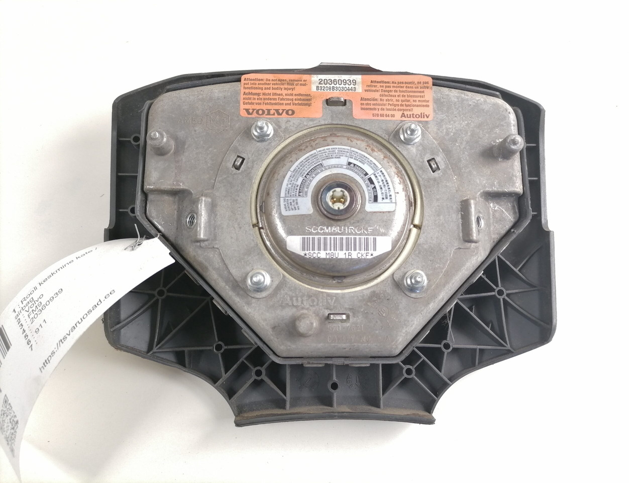Volvo Rooli keskmine kate / airbag 20360939 - Servodirecţie pentru Camion: Foto 3 Volvo Rooli keskmine kate / airbag 20360939 - Servodirecţie pentru Camion: Foto 3