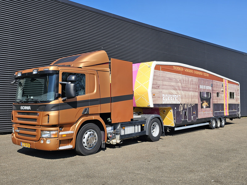 Scania P 280 + trailer - 2 X SLIDE OUT / CAMPER / WOHNMOBIL - Camion: Foto 3 Scania P 280 + trailer - 2 X SLIDE OUT / CAMPER / WOHNMOBIL - Camion: Foto 3