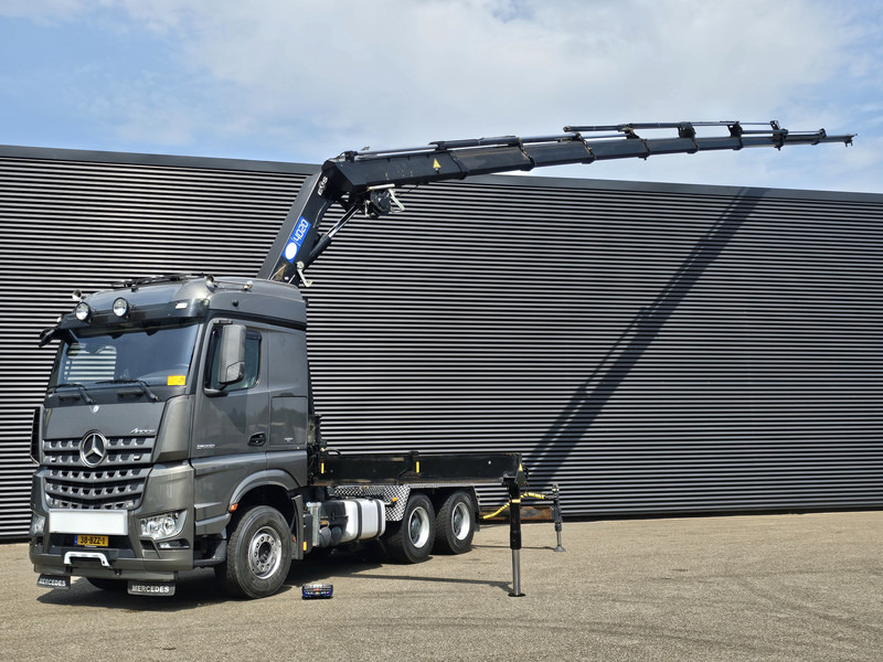 Mercedes-Benz Arocs 2658 6x4 / HMF 40 t/m - 21.3 mtr / WINCH - Cap tractor: Foto 1 Mercedes-Benz Arocs 2658 6x4 / HMF 40 t/m - 21.3 mtr / WINCH - Cap tractor: Foto 1