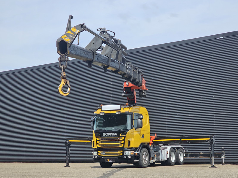 Scania G400 6x2 / PALFINGER PK 60002 / WINCH / BALLAST - Cap tractor: Foto 4 Scania G400 6x2 / PALFINGER PK 60002 / WINCH / BALLAST - Cap tractor: Foto 4