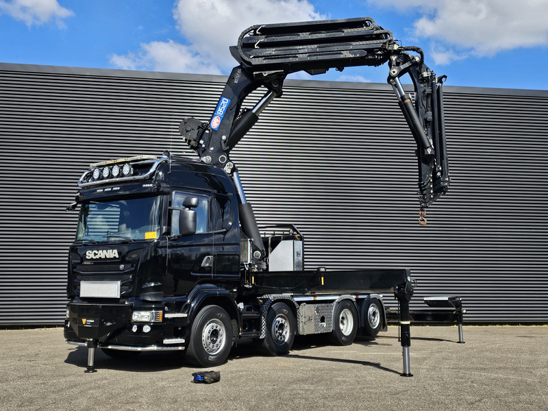 Scania R490 / 8x2 / HMF 85 TM CRANE / WINCH / JIB - Cap tractor: Foto 3 Scania R490 / 8x2 / HMF 85 TM CRANE / WINCH / JIB - Cap tractor: Foto 3