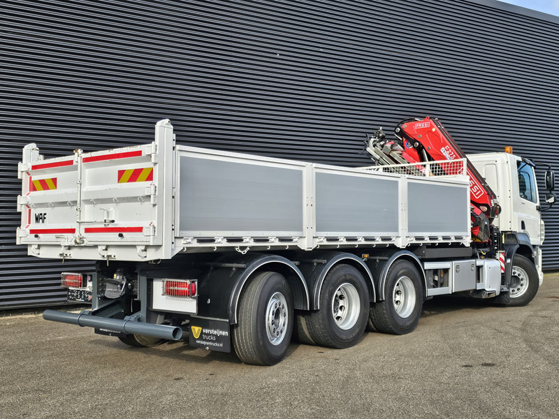Camion cu macara DAF CF 530 8x4-4 / FASSI 27.5 t/m CRANE + TIPPER: Foto 8