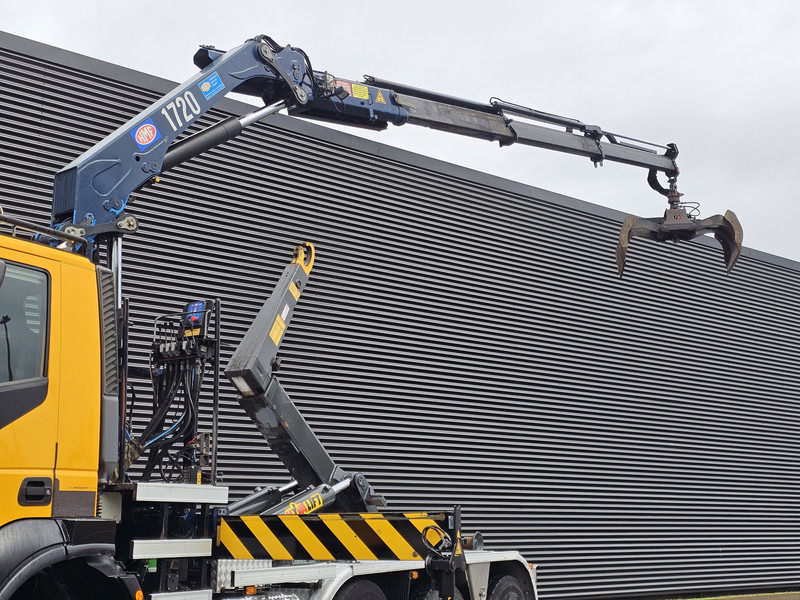 Iveco TRAKKER 380 8X6 / EURO 6 / CRANE + HOOKLIFT - Camion cu cârlig, Camion cu macara: Foto 2 Iveco TRAKKER 380 8X6 / EURO 6 / CRANE + HOOKLIFT - Camion cu cârlig, Camion cu macara: Foto 2