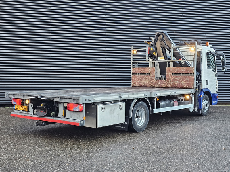MAN TGL 12.220 / HIAB CRANE / MACHINE TRANSPORT - Camion platformă, Camion cu macara: Foto 5 MAN TGL 12.220 / HIAB CRANE / MACHINE TRANSPORT - Camion platformă, Camion cu macara: Foto 5