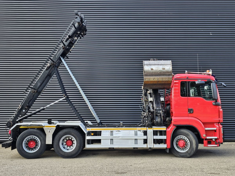 MAN TGS 26.400 / 6x4H-2 / HMF Z KRAAN + CONTAINERSYSTEM - Camion cu sistem de cablu, Camion cu macara: Foto 5 MAN TGS 26.400 / 6x4H-2 / HMF Z KRAAN + CONTAINERSYSTEM - Camion cu sistem de cablu, Camion cu macara: Foto 5