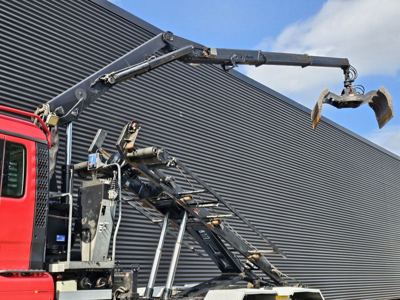 MAN TGS 26.400 / 6x4H-2 / HMF Z KRAAN + CONTAINERSYSTEM - Camion cu sistem de cablu, Camion cu macara: Foto 2 MAN TGS 26.400 / 6x4H-2 / HMF Z KRAAN + CONTAINERSYSTEM - Camion cu sistem de cablu, Camion cu macara: Foto 2