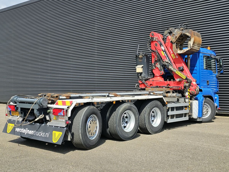 MAN TGS 35.400 / 8x4-4 / CONTAINER SYSTEM / PALFINGER Z CRANE - Camion cu sistem de cablu, Camion cu macara: Foto 5 MAN TGS 35.400 / 8x4-4 / CONTAINER SYSTEM / PALFINGER Z CRANE - Camion cu sistem de cablu, Camion cu macara: Foto 5