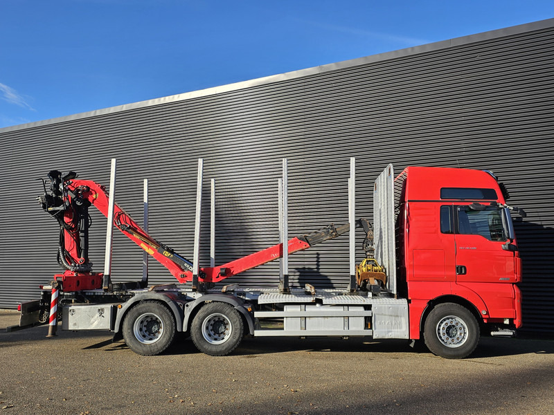 MAN TGX 26.580 6x4 BL / RETARDER / EPSILON Q170Z96 / HOLZ - Camion cu macara: Foto 4 MAN TGX 26.580 6x4 BL / RETARDER / EPSILON Q170Z96 / HOLZ - Camion cu macara: Foto 4