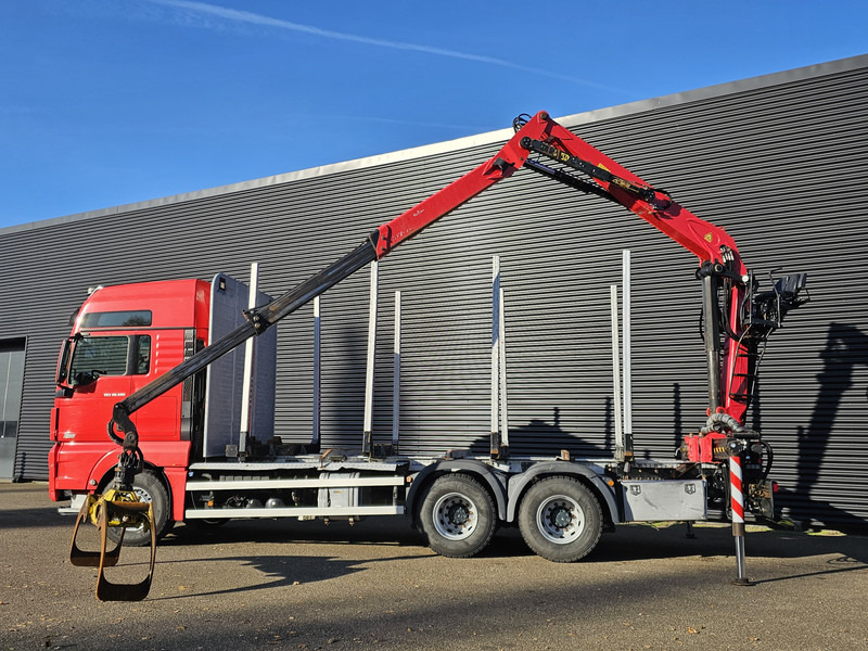 MAN TGX 26.580 6x4 BL / RETARDER / EPSILON Q170Z96 / HOLZ - Camion cu macara: Foto 2 MAN TGX 26.580 6x4 BL / RETARDER / EPSILON Q170Z96 / HOLZ - Camion cu macara: Foto 2