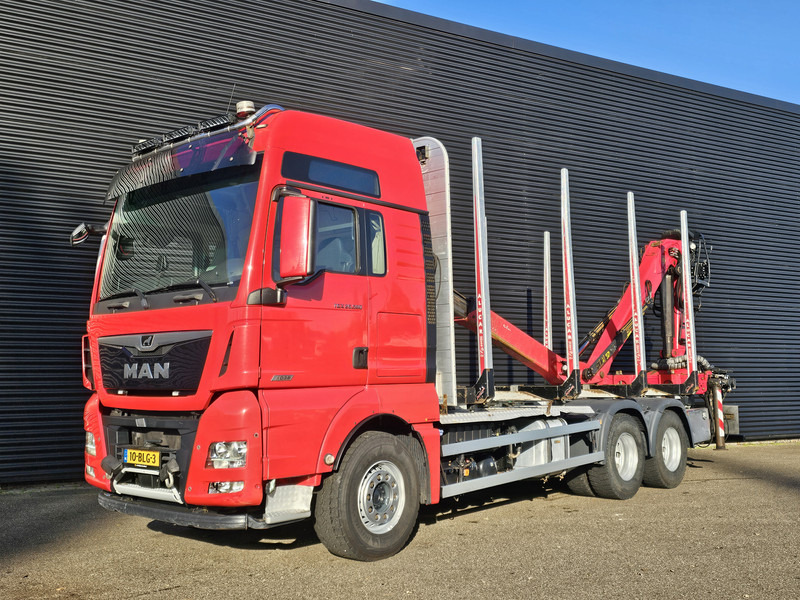 MAN TGX 26.580 6x4 BL / RETARDER / EPSILON Q170Z96 / HOLZ - Camion cu macara: Foto 5 MAN TGX 26.580 6x4 BL / RETARDER / EPSILON Q170Z96 / HOLZ - Camion cu macara: Foto 5