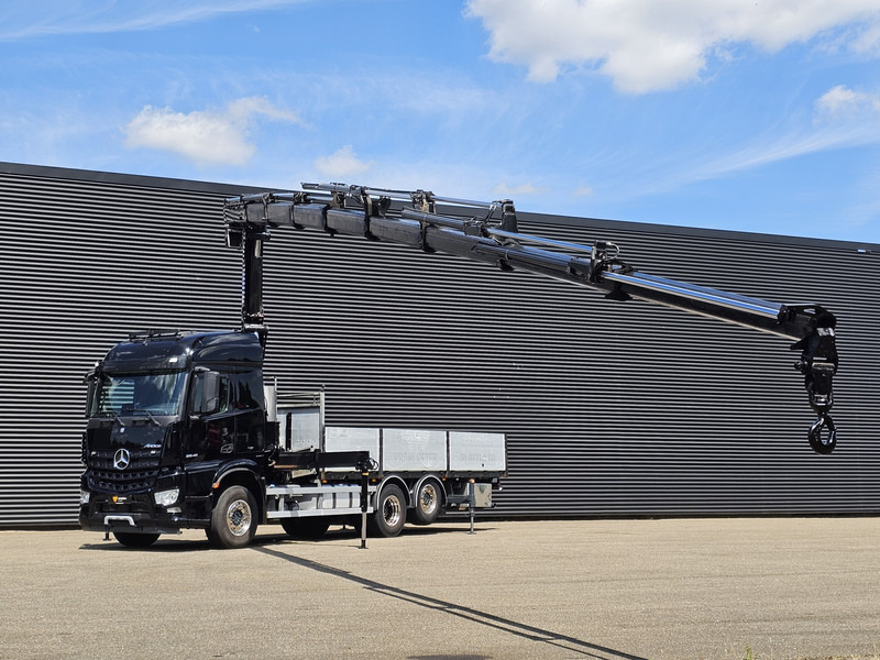 Mercedes-Benz AROCS 2545 6x2 / HMF 32 TM / CRANE / KRAN - Camion platformă, Camion cu macara: Foto 4 Mercedes-Benz AROCS 2545 6x2 / HMF 32 TM / CRANE / KRAN - Camion platformă, Camion cu macara: Foto 4