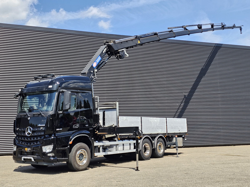 Mercedes-Benz AROCS 2545 6x2 / HMF 32 TM / CRANE / KRAN - Camion cu macara: Foto 1 Mercedes-Benz AROCS 2545 6x2 / HMF 32 TM / CRANE / KRAN - Camion cu macara: Foto 1