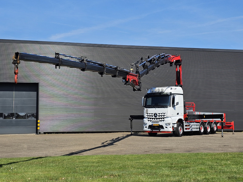 Mercedes-Benz AROCS 2553 / 8X4-4 / HMF 50TM CRANE / KRAN + JIB - Camion cu macara: Foto 4 Mercedes-Benz AROCS 2553 / 8X4-4 / HMF 50TM CRANE / KRAN + JIB - Camion cu macara: Foto 4