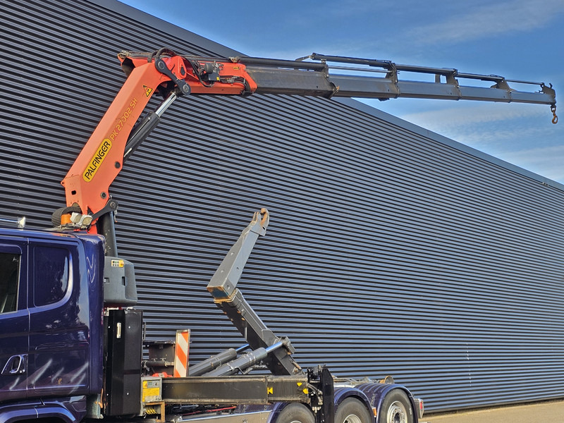 Scania G490 8x4*4 / PALFINGER CRANE + HOOKLIFT - Camion cu cârlig, Camion cu macara: Foto 2 Scania G490 8x4*4 / PALFINGER CRANE + HOOKLIFT - Camion cu cârlig, Camion cu macara: Foto 2