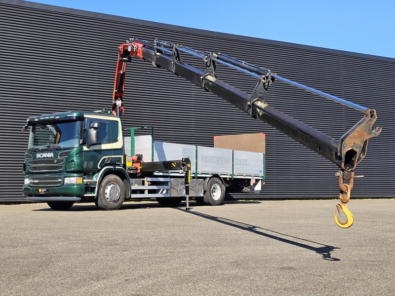 Scania P320 4x2 / PALFINGER PK14002 / CRANE/KRAN - Camion cu macara: Foto 2 Scania P320 4x2 / PALFINGER PK14002 / CRANE/KRAN - Camion cu macara: Foto 2