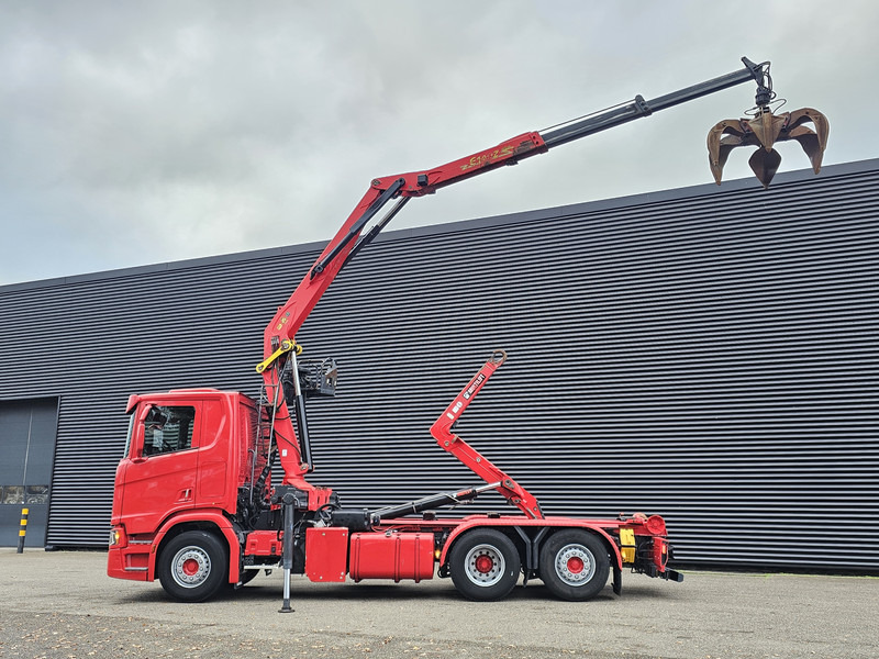 Scania R520 V8 6x2/4 / EPSILON CRANE + HOOKLIFT - Camion cu cârlig, Camion cu macara: Foto 3 Scania R520 V8 6x2/4 / EPSILON CRANE + HOOKLIFT - Camion cu cârlig, Camion cu macara: Foto 3