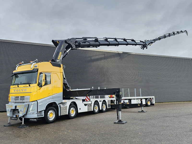 Volvo FH 540 8x4 / PALFINGER 165 TEC 7 + PJ300 / WINCH - Camion cu macara: Foto 1 Volvo FH 540 8x4 / PALFINGER 165 TEC 7 + PJ300 / WINCH - Camion cu macara: Foto 1